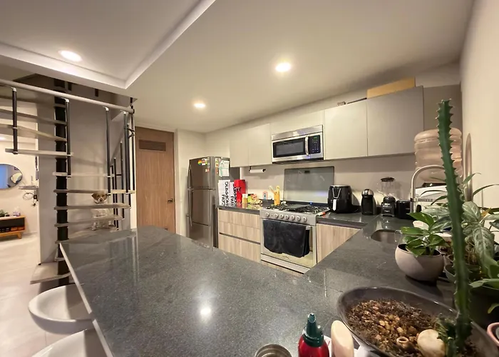 Bright 3 Blocks Frm Reforma W Private Rooftop Apartment Mexico City