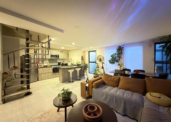 Apartment Bright 3 Blocks Frm Reforma W Private Rooftop *